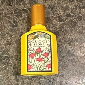 Gucci Flora Yellow Bottle with Floral Motif